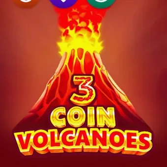 Machine à sous 3 Coin Volcanoes de 3Oaks chez Tennis Legion