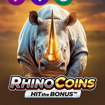 Machine à sous Rhino Coins Hit the Bonus de Playson chez Tennis Legion